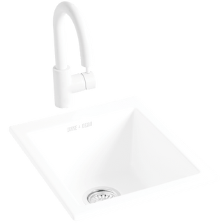 CERAMIC RECESSED SINK - DYKE & DEAN