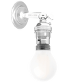 CHROME BAYONET WALL ARM LIGHT - DYKE & DEAN