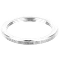 CHROME E27 SHADE RING - DYKE & DEAN