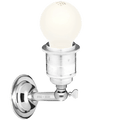 CHROME E27 WALL ARM LIGHTS - DYKE & DEAN