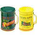 CLASSIC METAL SALT & PEPPER SET - DYKE & DEAN