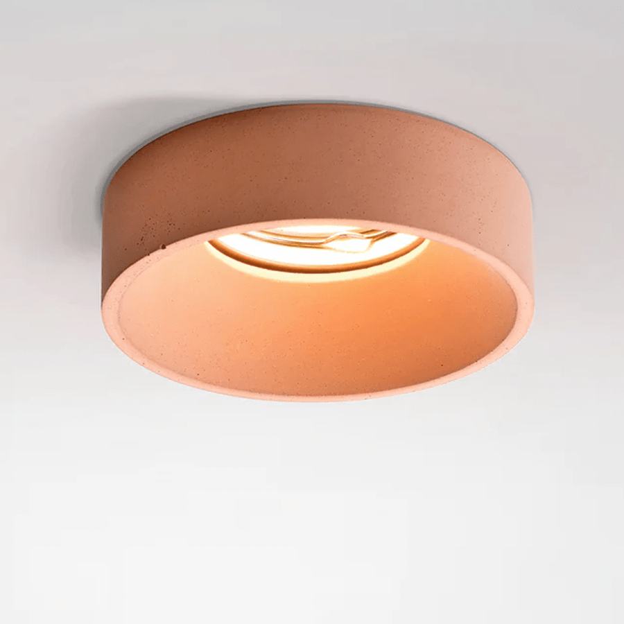 CONCRETE CEILING MOUNTED SPOT LIGHT - DYKE & DEAN