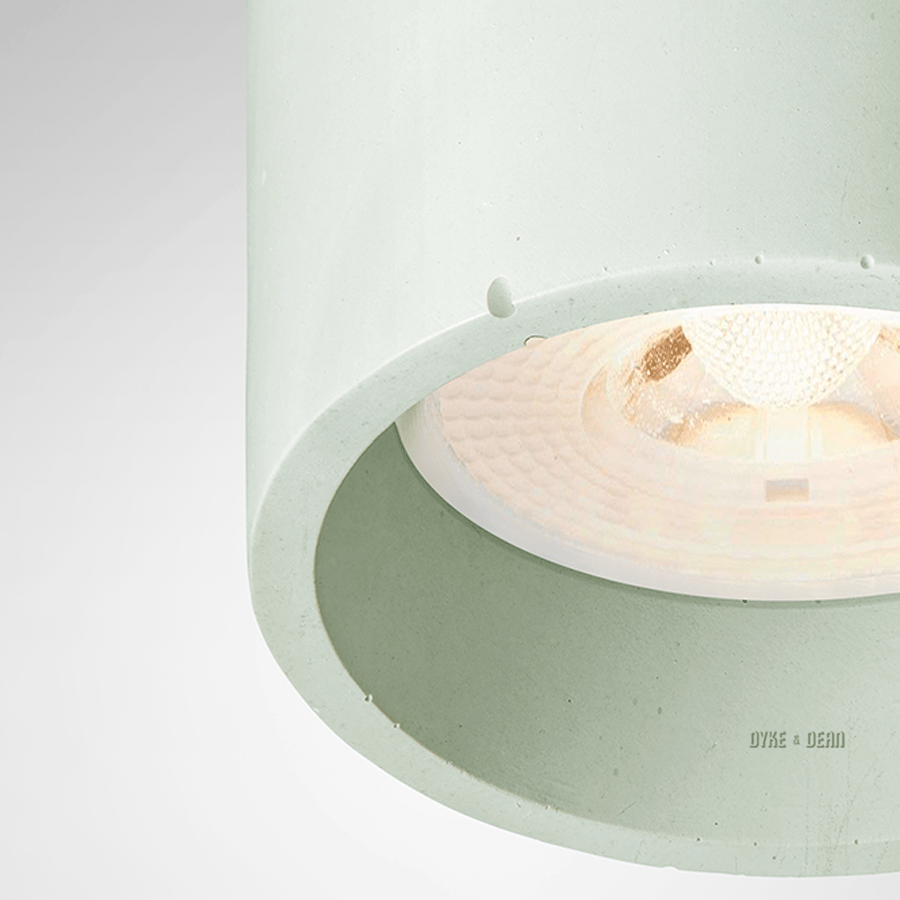 CONCRETE CYLINDER PENDANTS SHORT - DYKE & DEAN