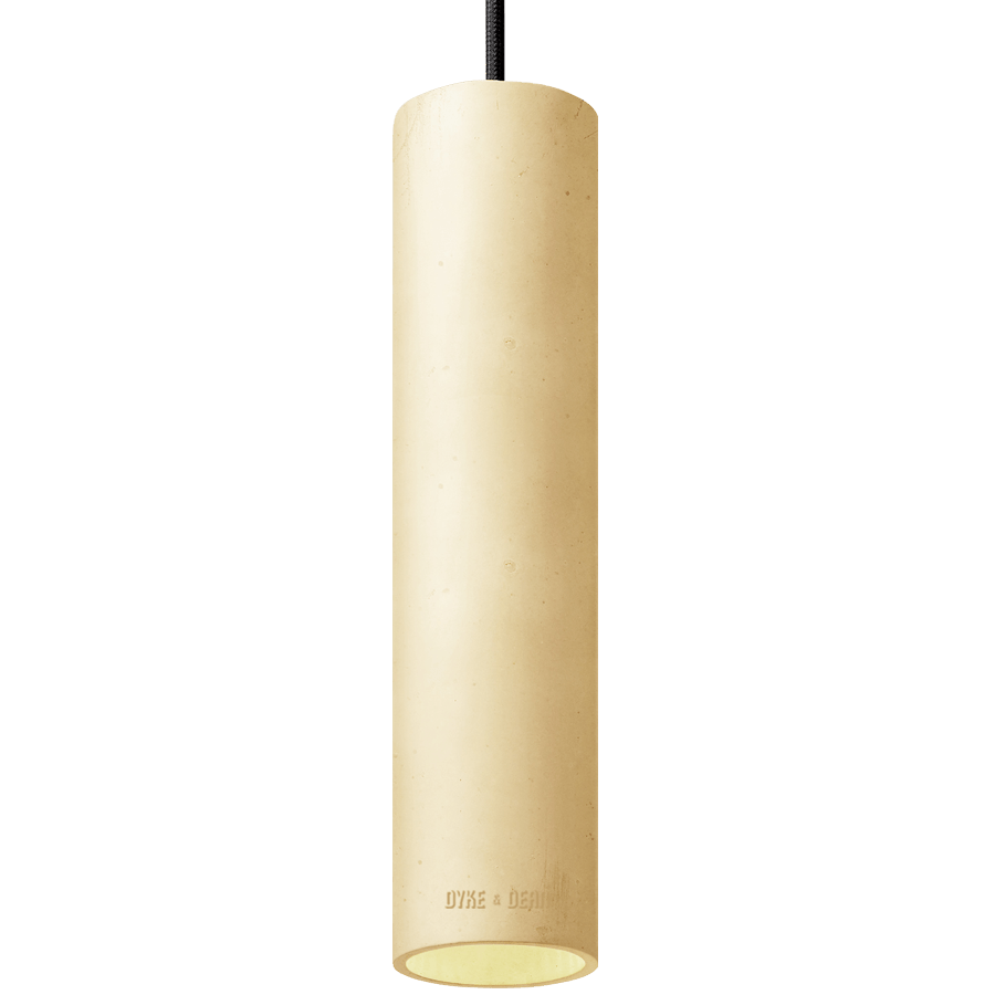 CONCRETE CYLINDER PENDANTS TALL - DYKE & DEAN