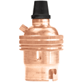 COPPER BAYONET GRIP BULB HOLDER - DYKE & DEAN