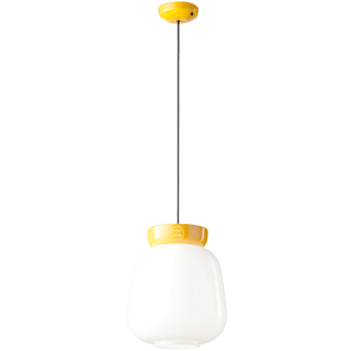 CORCOVADO CERAMIC GLASS PENDANT SHADE LAMP - DYKE & DEAN