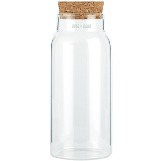 CORK GLASS STORAGE JAR 330ML - DYKE & DEAN