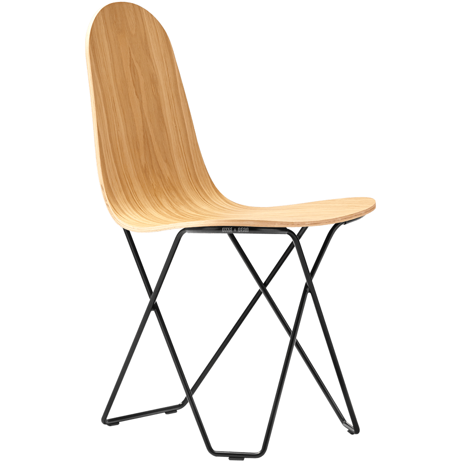 CUERO CACTUS WOODEN DINING CHAIR - DYKE & DEAN