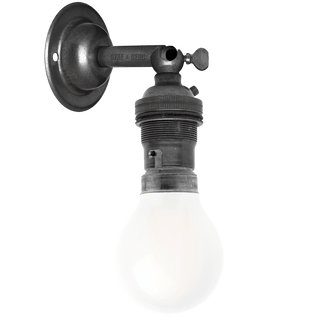 DARK BRASS BAYONET WALL ARM LIGHT - DYKE & DEAN