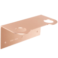 D&D SOAP PUMP DOUBLE WALL BRACKET COPPER - DYKE & DEAN