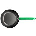 DE BUYER CHOC FRYING PANS GREEN HANDLES - DYKE & DEAN