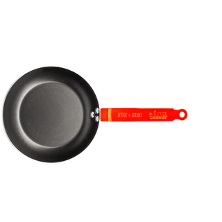 DE BUYER CHOC FRYING PANS RED HANDLES - DYKE & DEAN