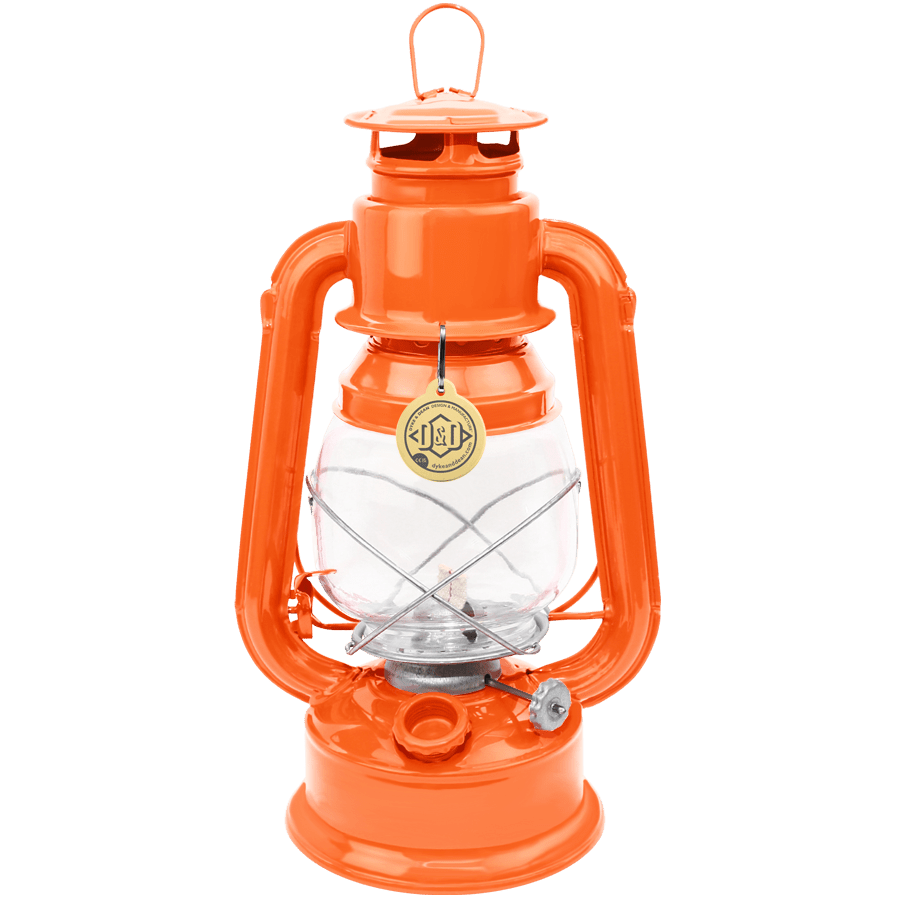 DYKE & DEAN HURRICANE LANTERN ORANGE - DYKE & DEAN