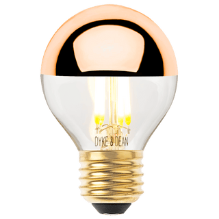 DYKE & DEAN LED COPPER CAP E27 GOLF BALL BULB - DYKE & DEAN