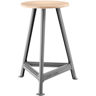 DYKE & DEAN SHOP STOOL LARGE - DYKE & DEAN