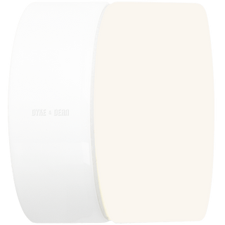 FLAT WHITE PORCELAIN WALL LIGHT IP54 - DYKE & DEAN