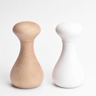 FLO SALT & PEPPER GRINDER WHITE - DYKE & DEAN