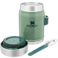 FOOD JAR + SPORK 0.4L HAMMERTONE GREEN - DYKE & DEAN