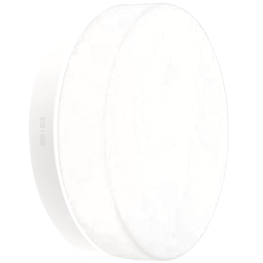 GENERAL OPAL DISC LIGHT WHITE - DYKE & DEAN