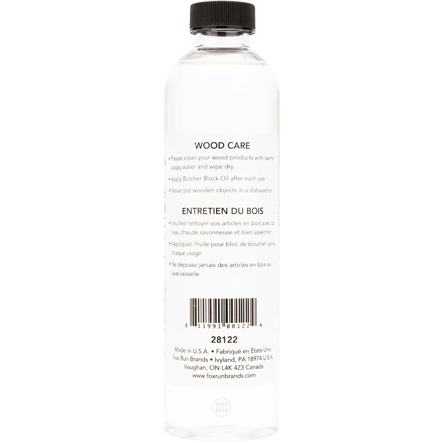 GOURMET BUTCHER BLOCK OIL 24ML - DYKE & DEAN