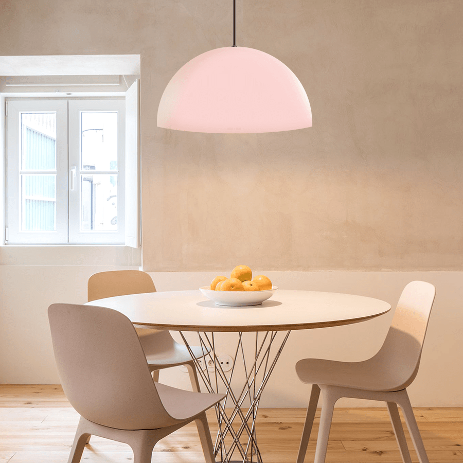 HEMISPHERE DOME PENDANT LIGHT BESPOKE COLOUR 500MM - DYKE & DEAN