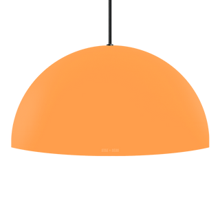 HEMISPHERE DOME PENDANT LIGHT BESPOKE COLOUR 500MM - DYKE & DEAN