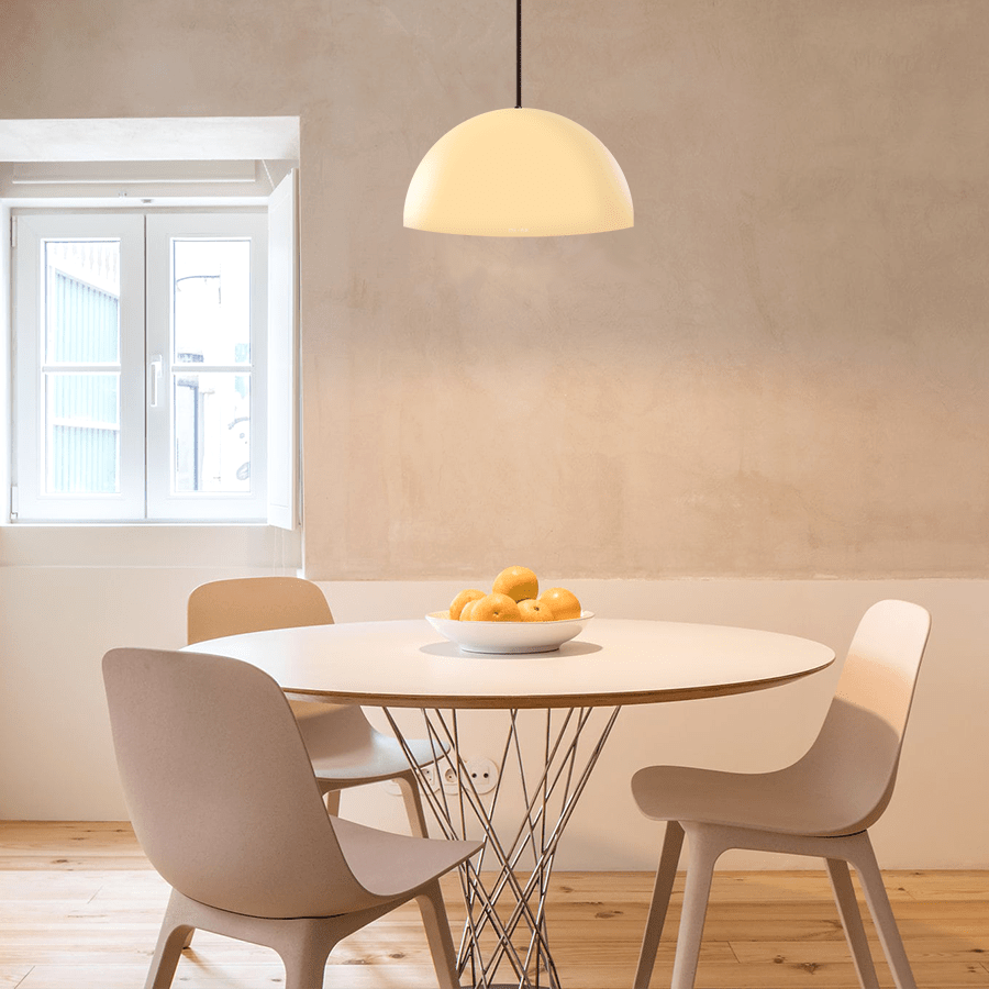 HEMISPHERE DOME PENDANT LIGHT BESPOKE COLOUR 500MM - DYKE & DEAN