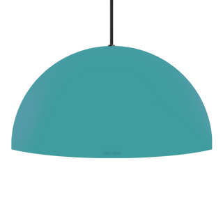 HEMISPHERE DOME PENDANT LIGHT BESPOKE COLOUR 500MM - DYKE & DEAN