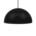 HEMISPHERE DOME PENDANT LIGHT BLACK 300MM - DYKE & DEAN
