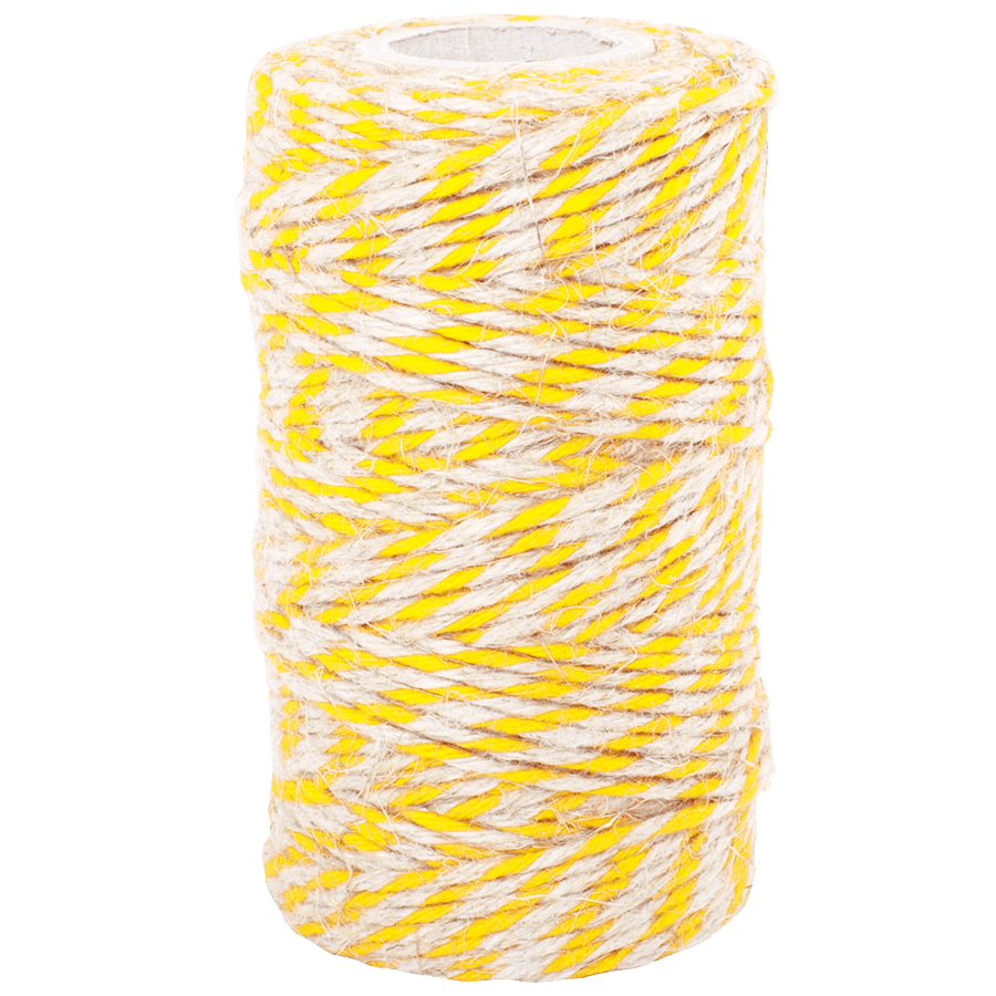 HOUSEHOLD STRING YELLOW - DYKE & DEAN