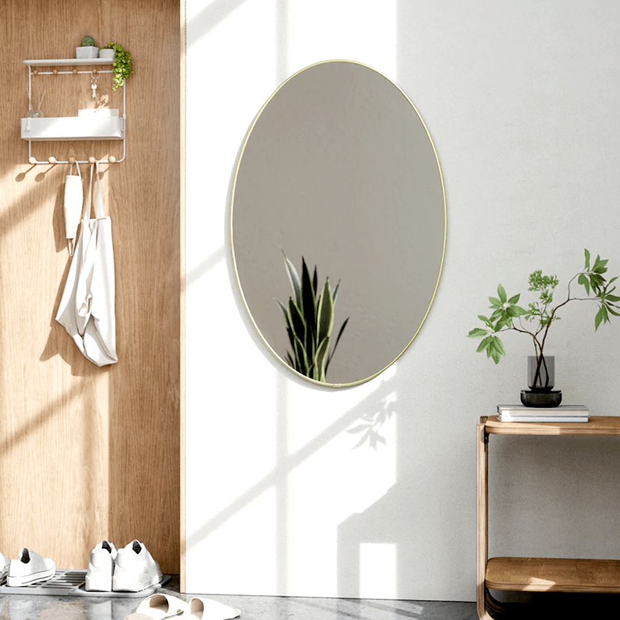 HUBBA OVAL MIRROR - DYKE & DEAN