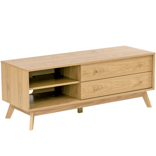 KENSEL TV SIDEBOARD OAK - DYKE & DEAN