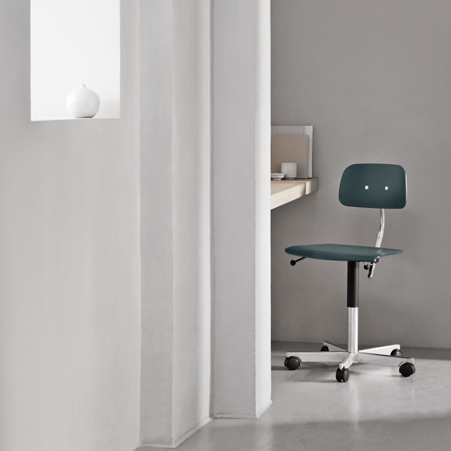 KEVI 2533 OFFICE CHAIR ASH BLACK - DYKE & DEAN