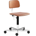 KEVI 2533 OFFICE CHAIR BRANDY LEATHER - DYKE & DEAN