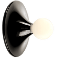 LARGE FUNNEL LAMP BLACK - DYKE & DEAN