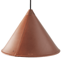 LEATHER CONE LAMP MONTANA - DYKE & DEAN