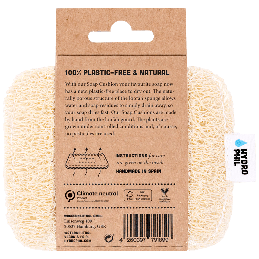 LOOFAH SOAP CUSHION 100% PLASTIC-FREE - DYKE & DEAN