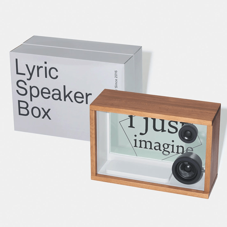 LYRIC SPEAKER BOX - KARIMOKU - DYKE & DEAN