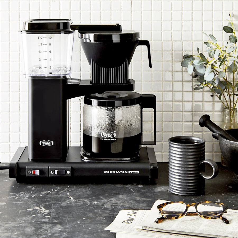 MOCCAMASTER COFFEE BREWER BLACK - DYKE & DEAN