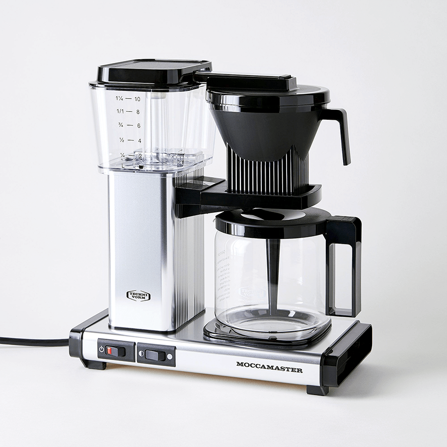 MOCCAMASTER COFFEE BREWER CHROME - DYKE & DEAN