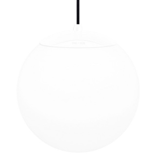 OPAL GLOBE PENDANT WHITE 300mm - DYKE & DEAN