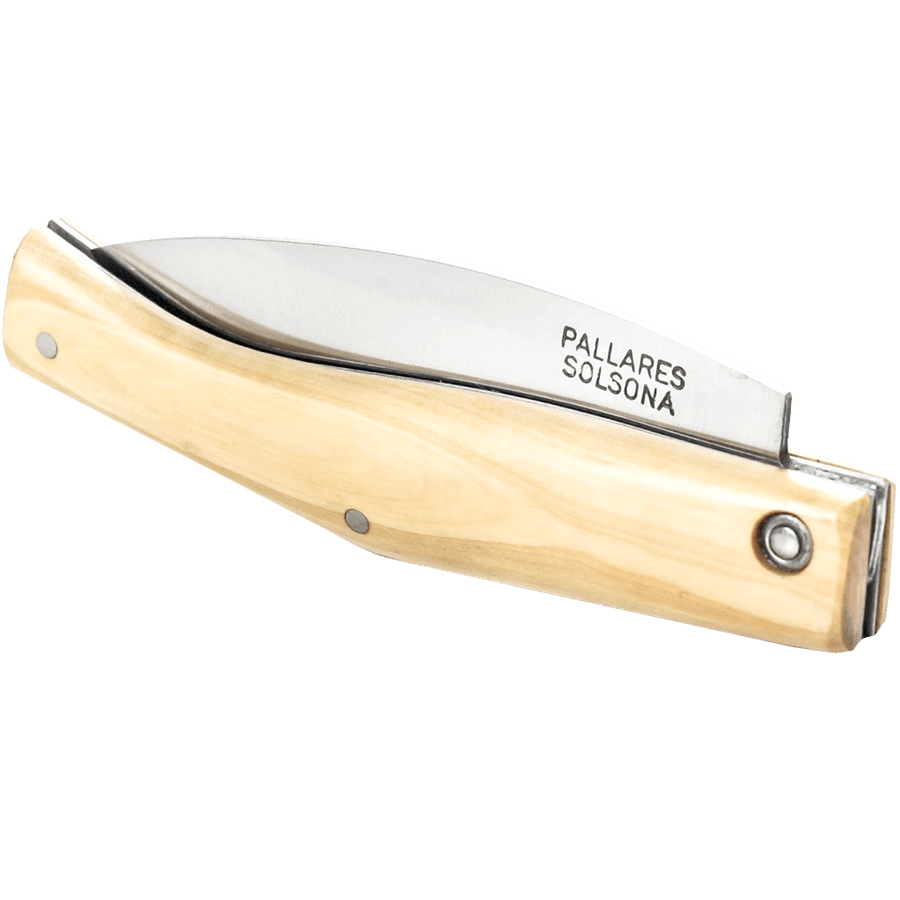 PALLARES BUSA WOOD FOLDING POCKET KNIFE 8cm - DYKE & DEAN