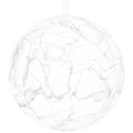 PAPER MOON PENDANT OPAL POLY 500MM - DYKE & DEAN