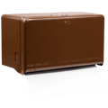 PAPER ROLL & TISSUE DISPENSER BROWN - DYKE & DEAN