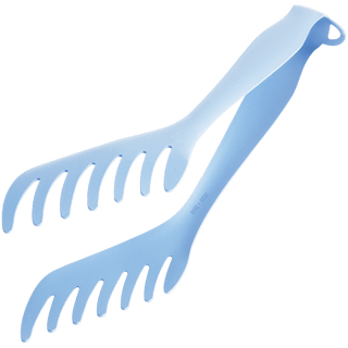 PASTA SERVING TONGS - BLUE - DYKE & DEAN