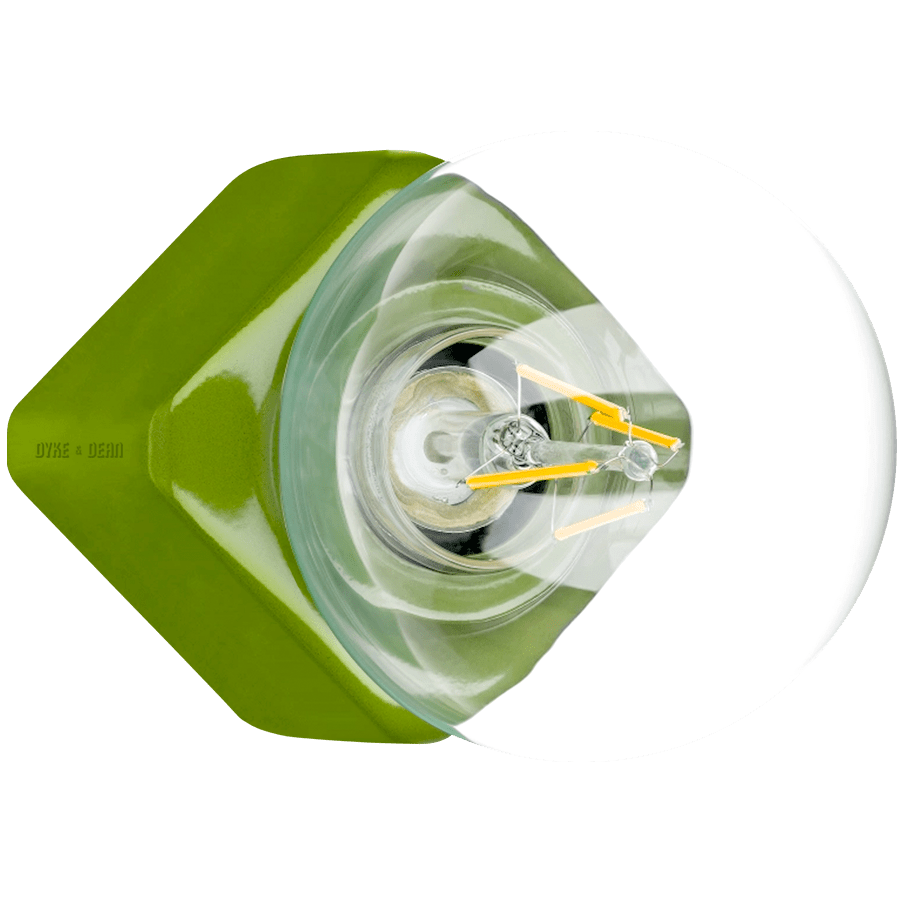 PORCELAIN CUBUS WALL & CEILING LAMP COLOURS - DYKE & DEAN