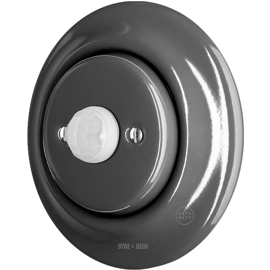 PORCELAIN WALL CABLE MOTION SENSOR DARK GREY - DYKE & DEAN
