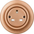 PORCELAIN WALL SOCKET COPPER UK - DYKE & DEAN