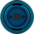PORCELAIN WALL SOCKET DARK BLUE USB-C - DYKE & DEAN
