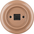 PORCELAIN WALL SOCKET DERMA HDMI - DYKE & DEAN